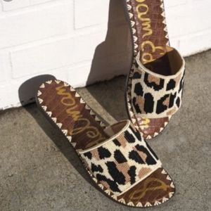 ISO Sam Edelman Leopard Gunner Sandals